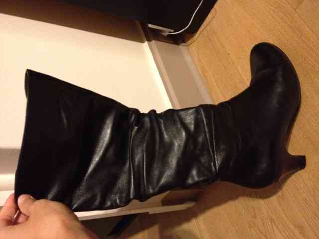 Bottes Taille 37 noir - bout rond