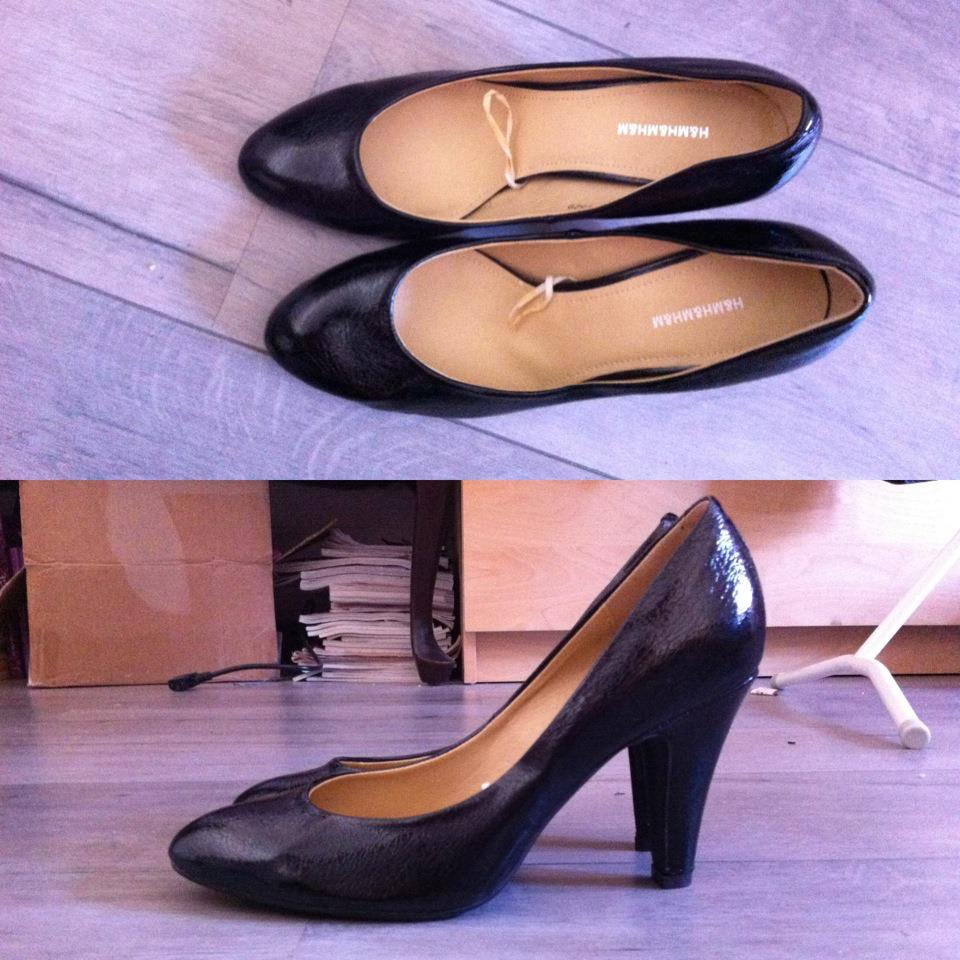 Chaussures Noires laquées