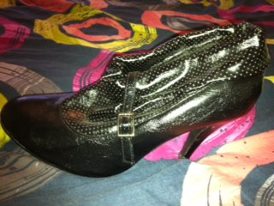 Chaussure à talon noire