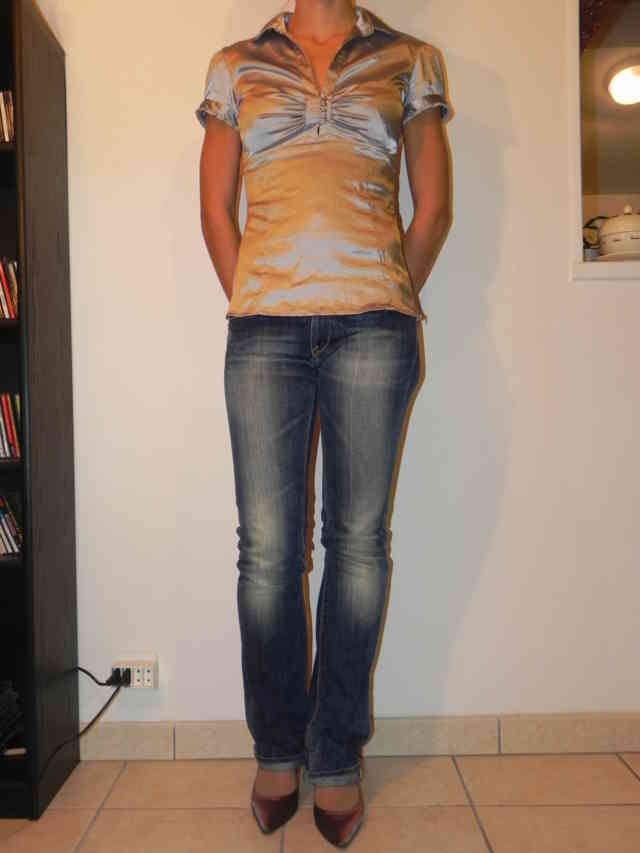Chemisette chic, satinée