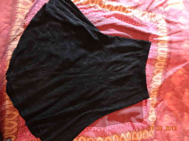Jupe ZARA motifs baroque