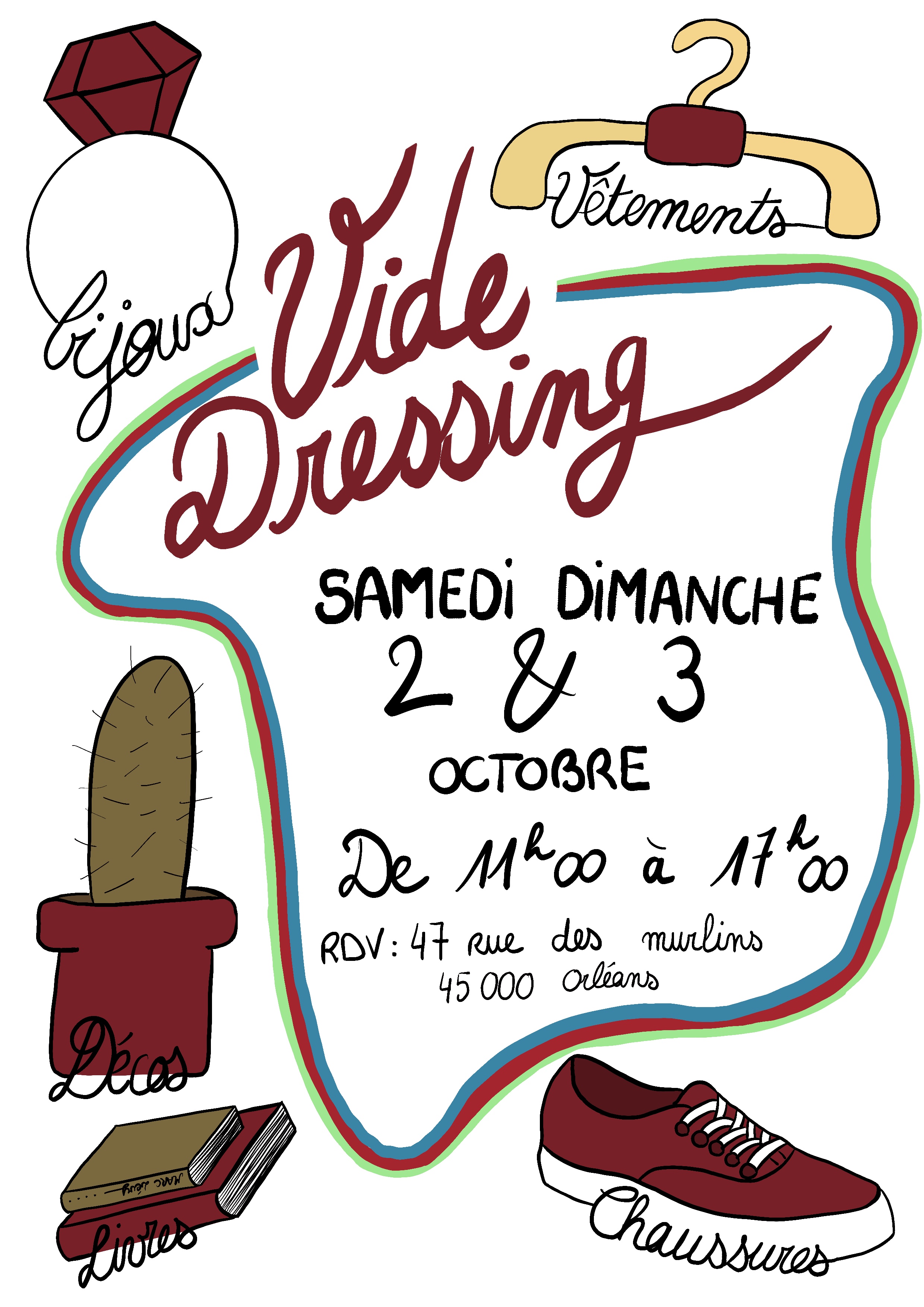 Vide dressing Orléans 