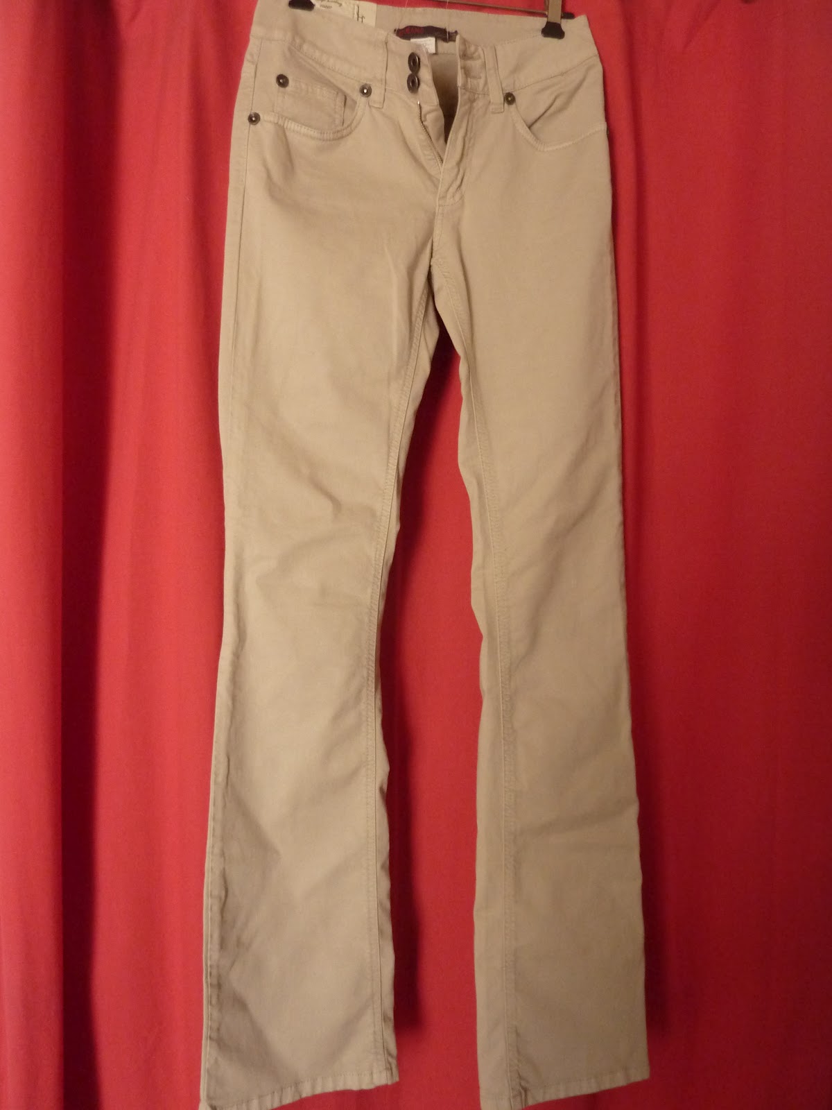 2 Pantalons écru Liu JO taille 26 et 27