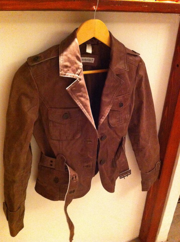 Veste en cuir