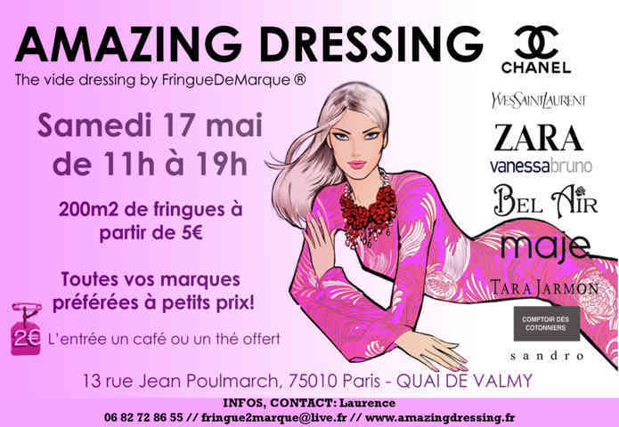 AMAZING DRESSING The vide dressing By Fringue De Marque