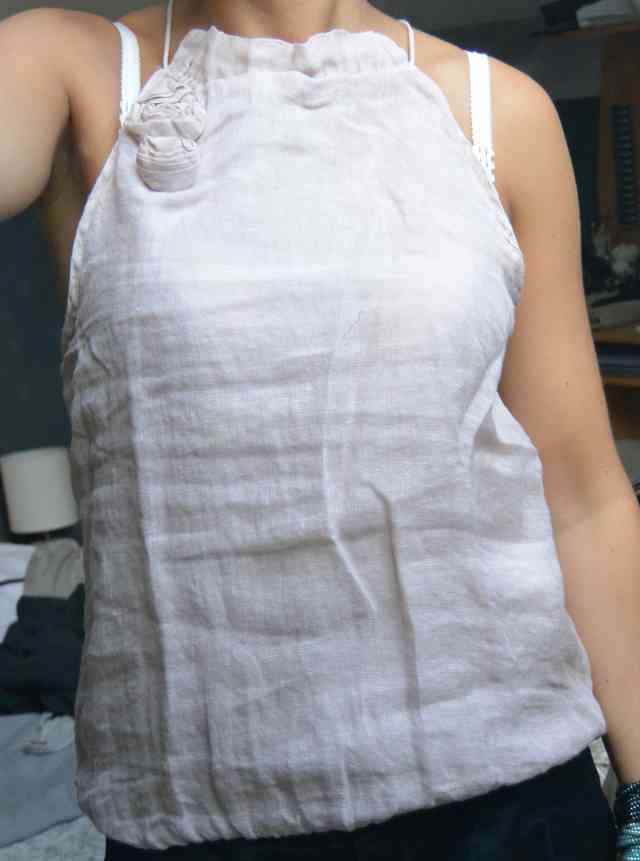 Haut rose pale promod